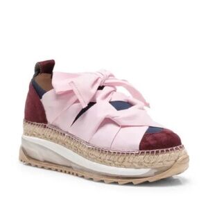 Free People Chapmin Espadrille Sneakers in Rose size EU 37 US 7 *